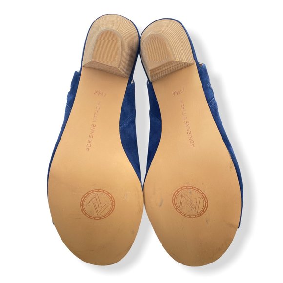 Adrienne Vittadini Phyre Suede Shootie Blueberry - Picture 14 of 15